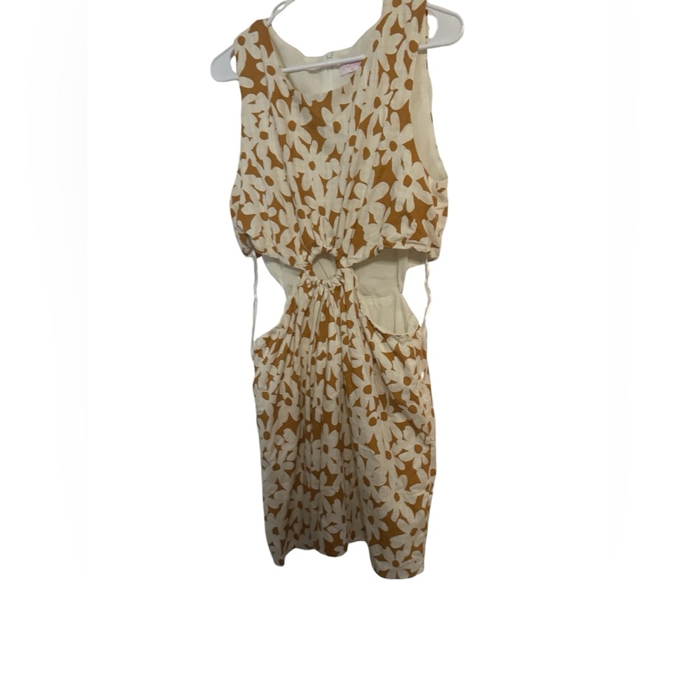 Floral dress.